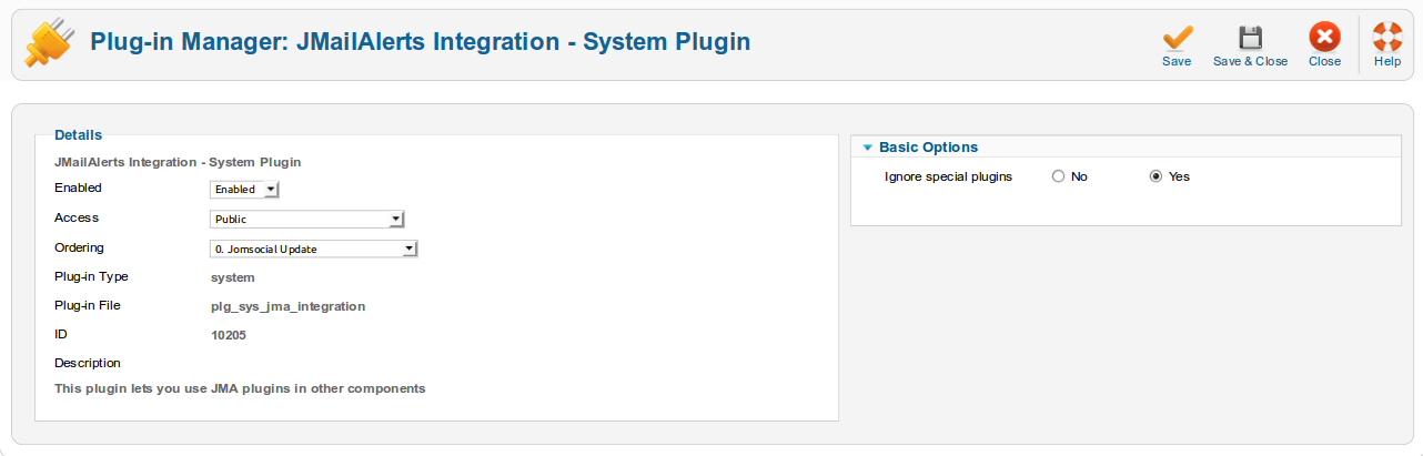 jma integration plugin backend