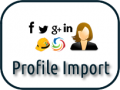 Profile import for CB & JomSocial
