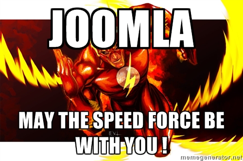 Joomla 3.5 may the speed be with you 