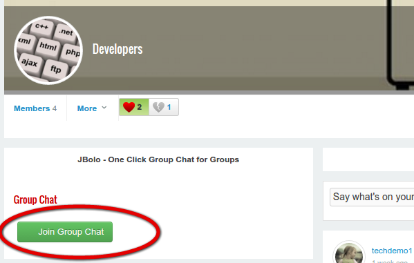 Jbolo 3.0 - alpha 4 - supporting group chat - The Techjoomla Blog