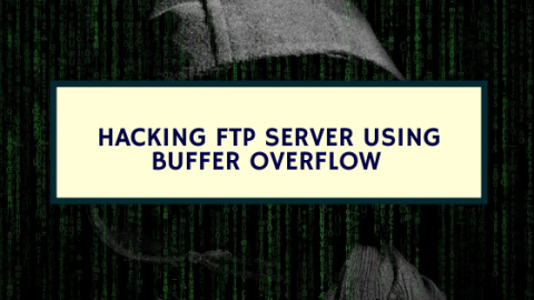 Hacking-FTP-server-using-Buffer-Overflow