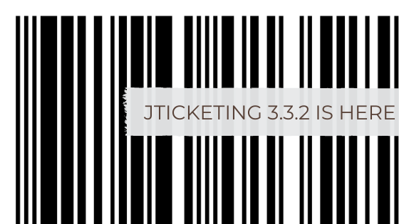 JTicketing 3.3.2 is here with Barcode integration for ticket PDF and offline event ticket email template
