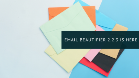 Email-Beautifier-2.2.3-is-here