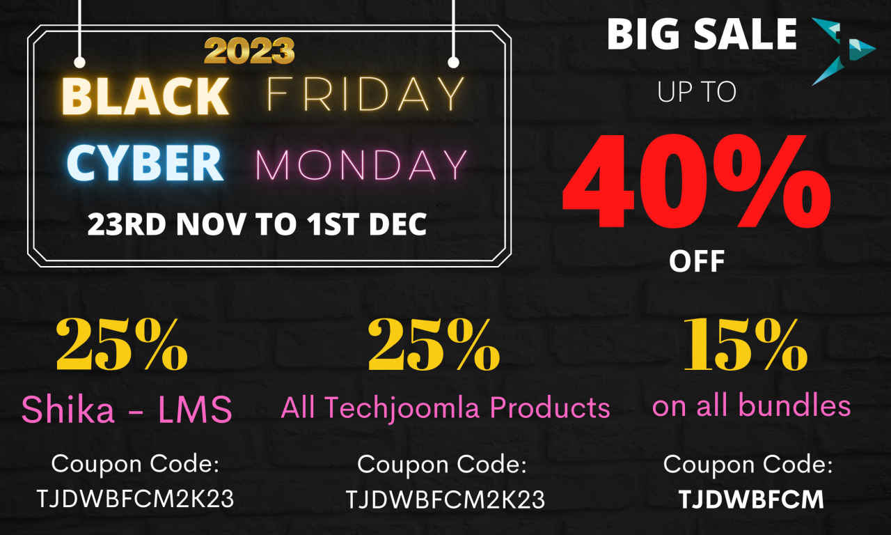 The-Techjoomla-Black-Friday-and-Cyber-Monday-Sale-2023