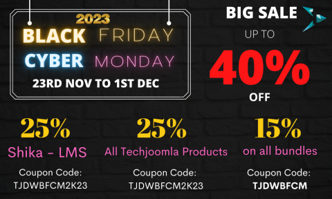 Black Friday and Cyber Monday Sale 2023: Up to 40% off