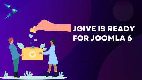 JGive is ready for Joomla 6