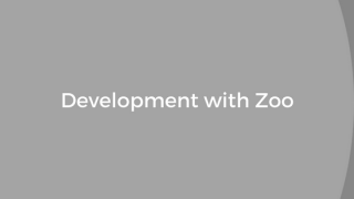 Development-with-Zoo