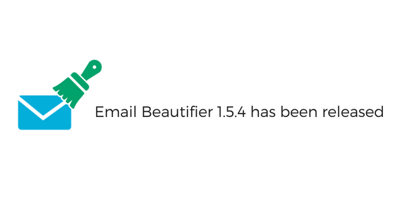 Email-Beautifier-1.5.4-has-been-released