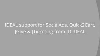 iDEAL-support-for-SocialAds-Quick2Cart-JGive--JTicketing-from-JD-iDEAL