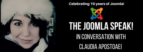The Joomla Speak! In Conversation with Claudia Apostoaei