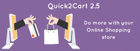 Quick2Cart 2.5 lets you do more with your Online Shopping Store!