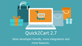 Quick2Cart 2.7 gets you Facebook share for discounts, PHP api and more!