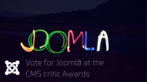Lets vote for Joomla at the CMS Critic Awards!