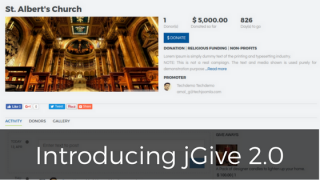 JGive 2.0 is here with brand new UI, activity stream and much more!