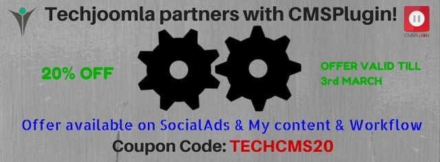 Techjoomla join hands with CMSPlugin