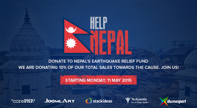 Let's Stand for the Earthquake Struck Nepal!