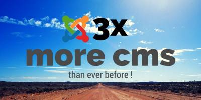Joomla is more CMS than ever before!