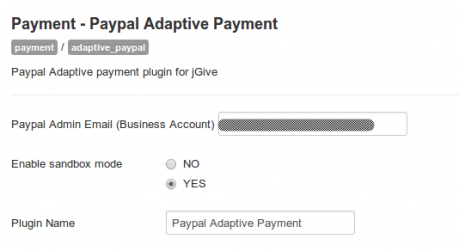 adaptive payment step1
