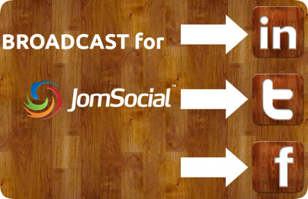 Broadcast for JomSocial