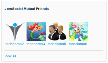 Mutual Friends for Community Builder & Jomsocial